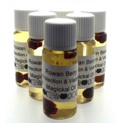 10ml Rowan Berry Herbal Spell Oil Protection and Visionary